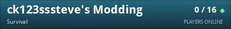 ck123sssteve's Modding