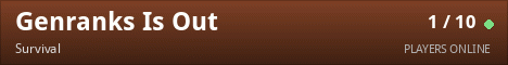 Genranks Is Out