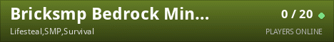 Bricksmp Bedrock Minekeep