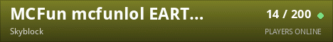 MCFun mcfunlol EARTH SKYBLOCK