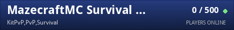 MazecraftMC Survival S3 KitPvP