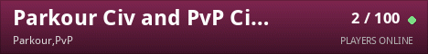 Parkour Civ and PvP Civ up and running