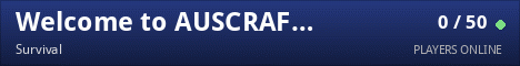Welcome to AUSCRAFT Minecraft Survival