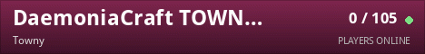 DaemoniaCraft TOWNY SOLO-LEVELING RPG