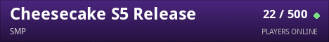 Cheesecake S5 Release