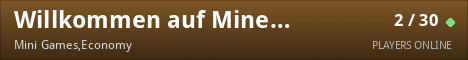 Willkommen auf MineWelt Citybuild