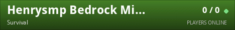 Henrysmp Bedrock Minekeep