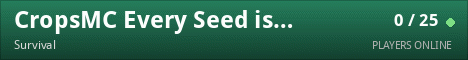 CropsMC Every Seed is A Crime