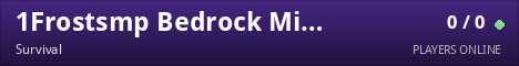 1Frostsmp Bedrock Minekeep