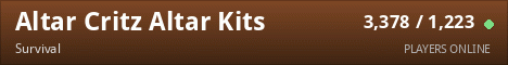 Altar Critz Altar Kits